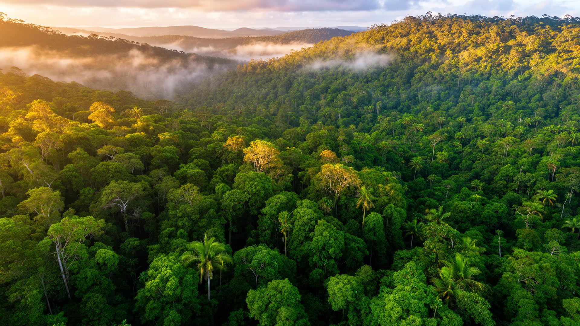 Ancient rainforest at Djarawong, Queensland