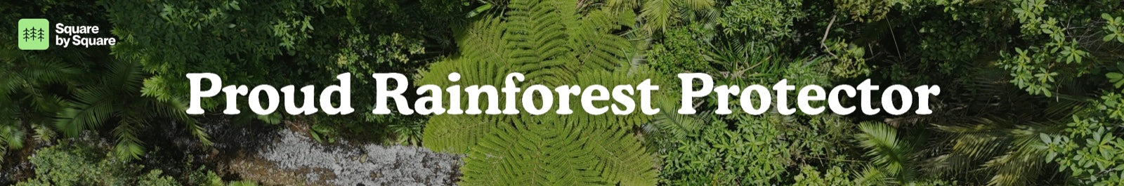 Proud Rainforest Protector email signature banner